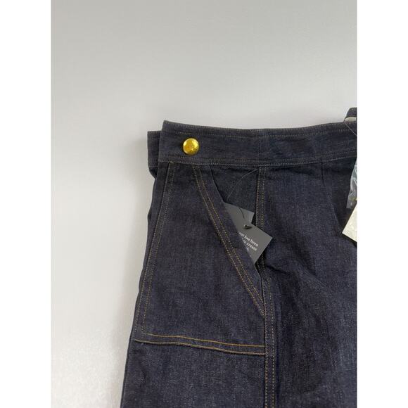 Tuckernuck x India Hicks Dark Denim Wide Leg Palladian Blue Pant  Size 6 - Picture 4 of 13